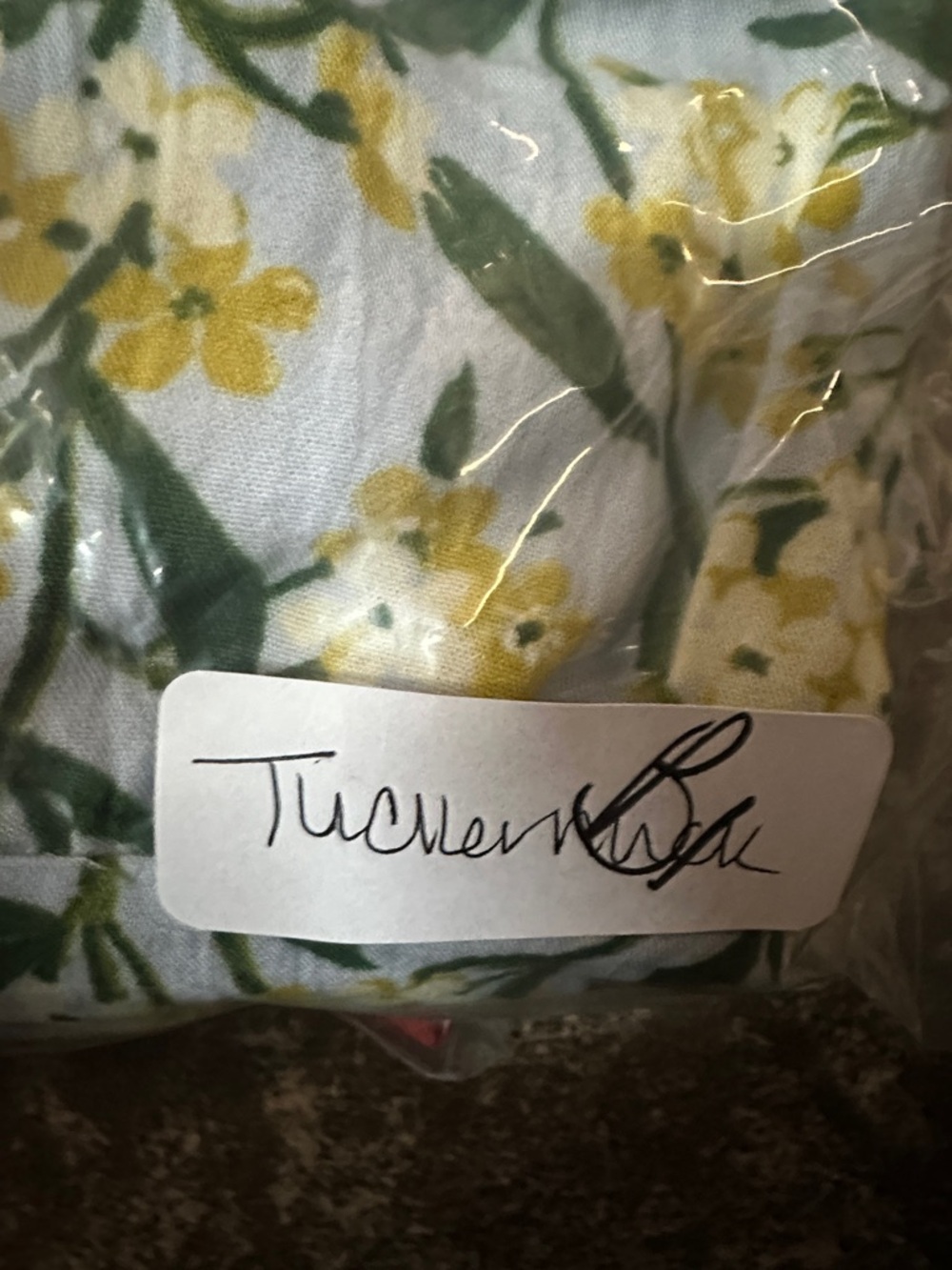 TUCKERNUCK POMANDER PLACE M Palmetto Garden kenzo smocked wrist midi dress boho - Picture 15 of 15